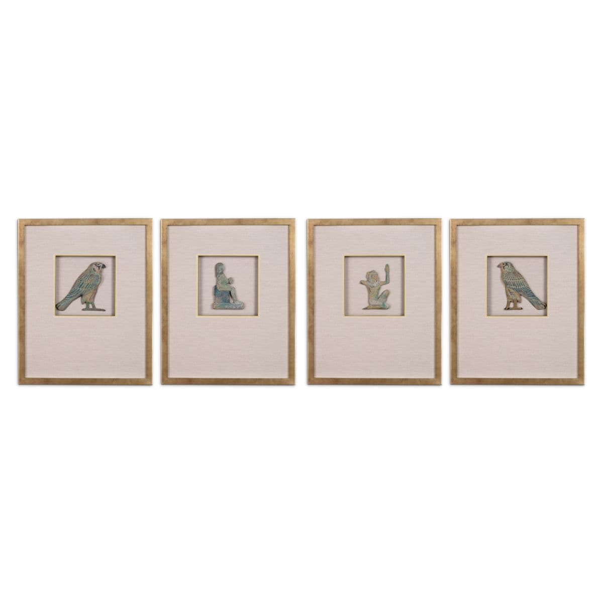 Eichholtz Wall Art Inlay Hermopolis set of 4