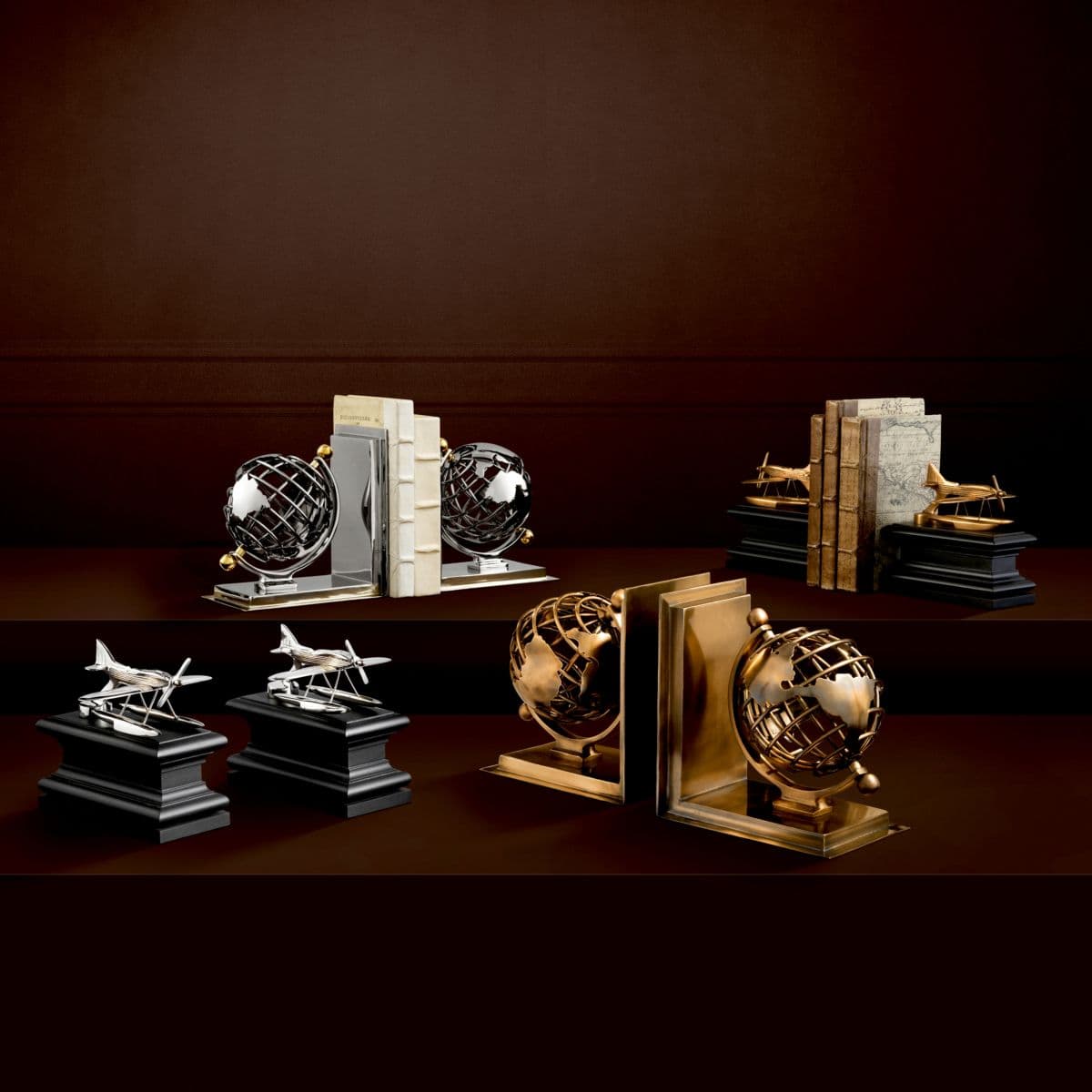 Eichholtz Bookend Globe set of 2 — фото 2