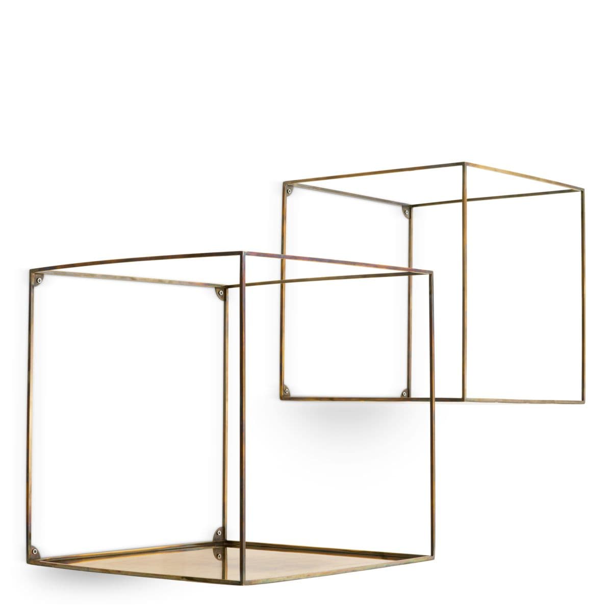 Eichholtz Wall Rack Deco square set of 2