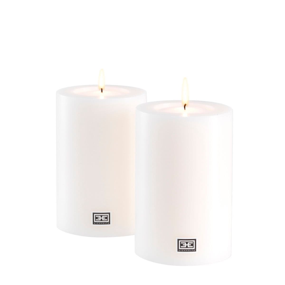 Eichholtz Artificial Candle ø 10 x H. 15 cm set of 2