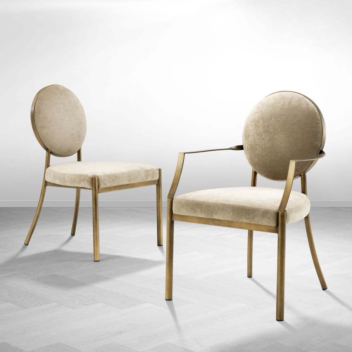 Eichholtz Dining Chair Scribe with arm — фото 6