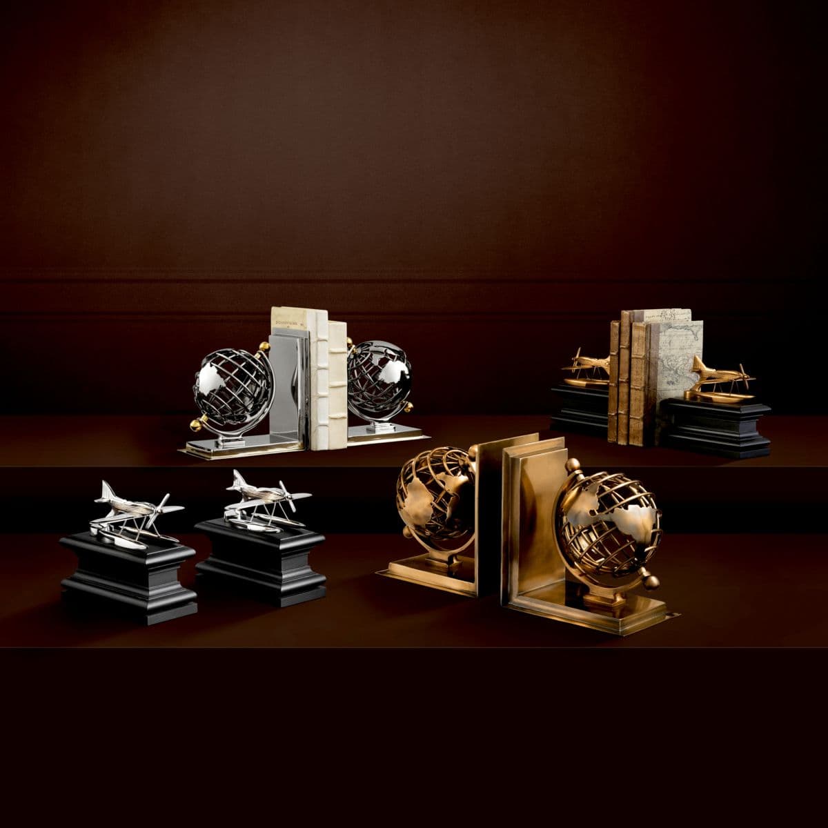Eichholtz Bookend Globe set of 2 — фото 2