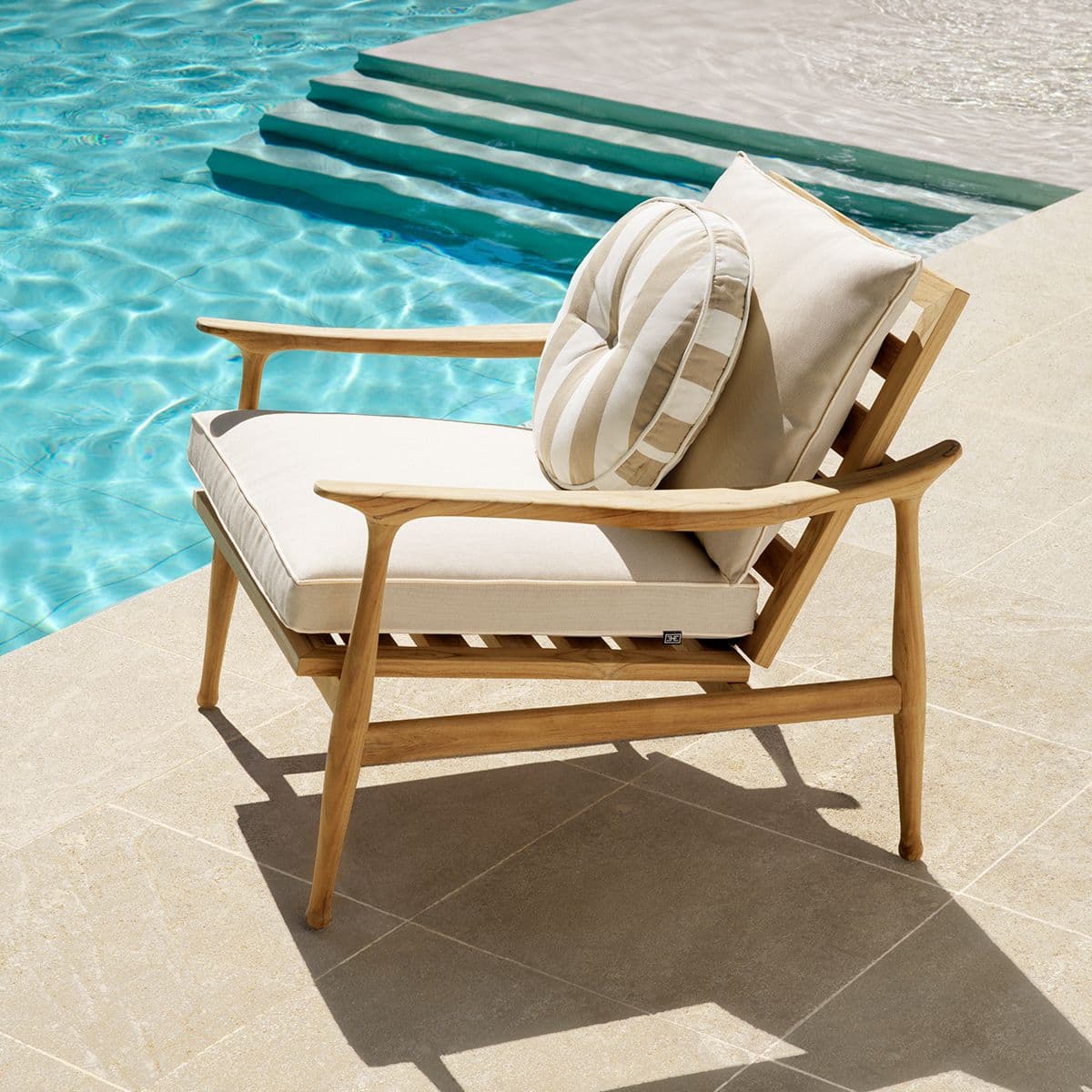 Eichholtz Outdoor Cushion Florent Round — фото 2