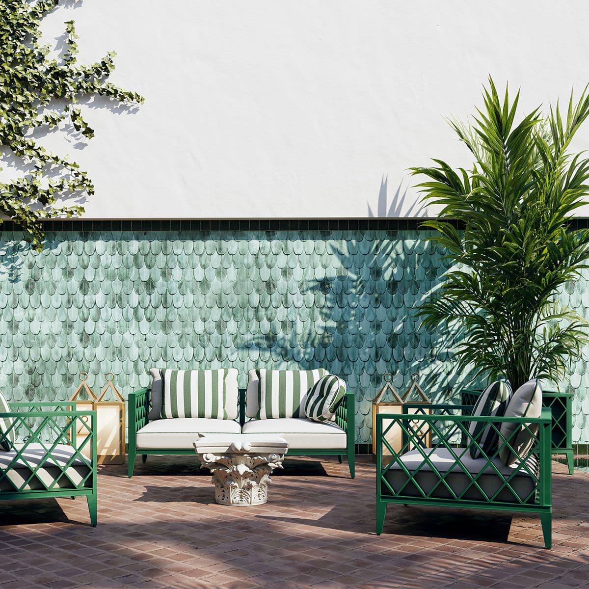 Eichholtz Outdoor Sofa Ocean Club S — фото 2