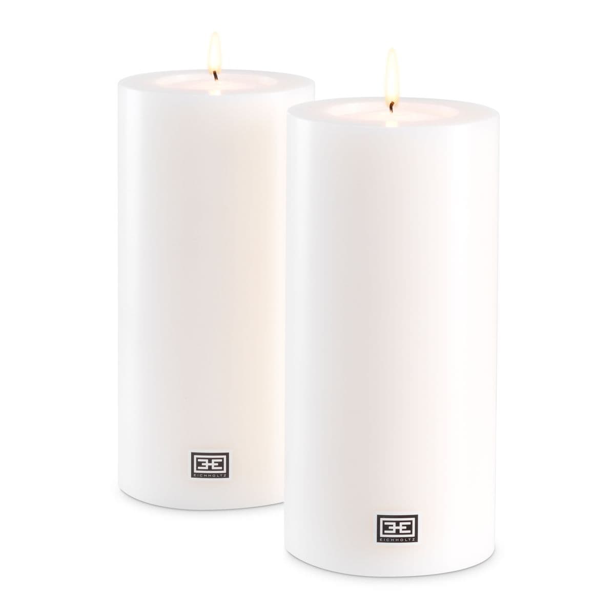 Eichholtz Artificial Candle ø 10 x H. 21 cm set of 2