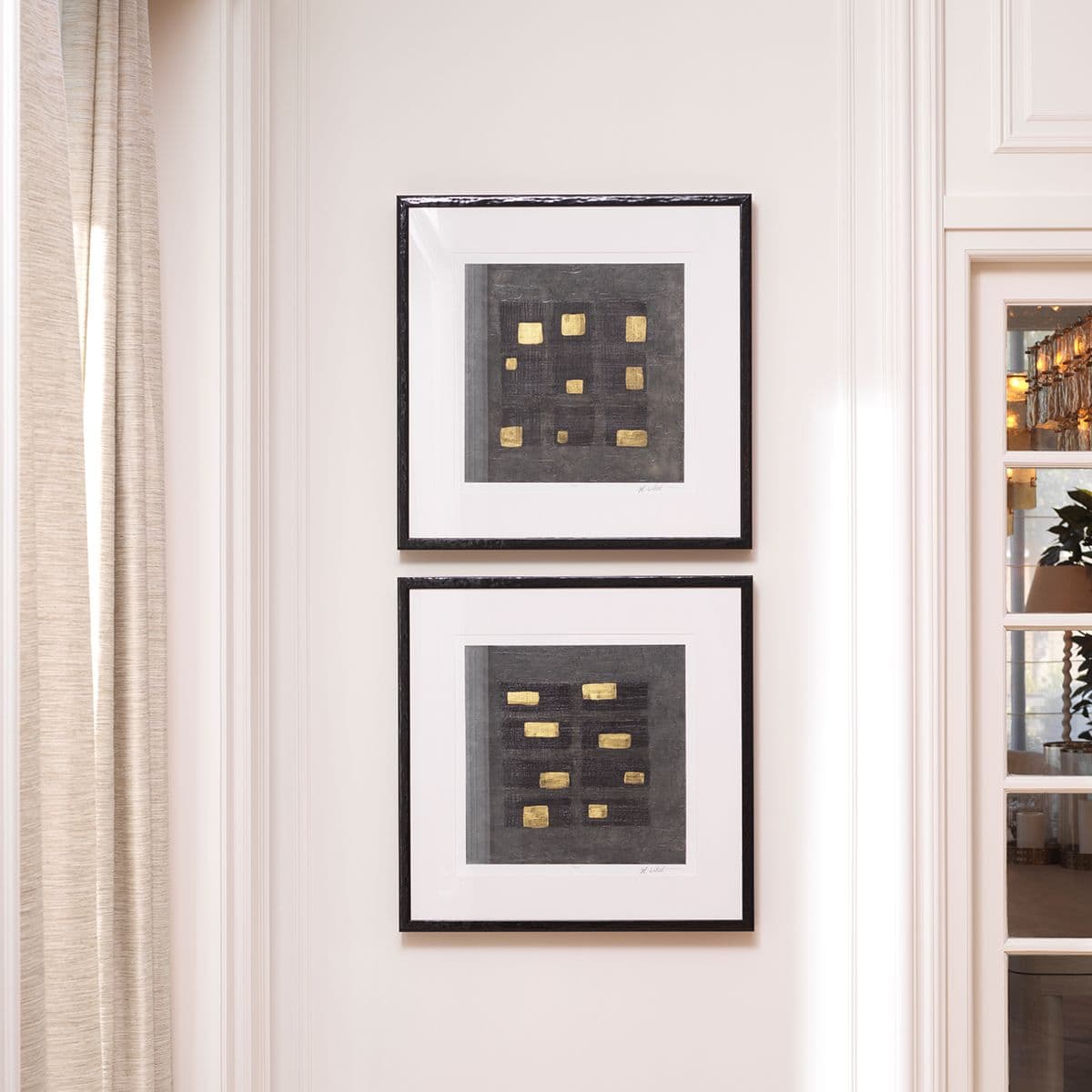 Eichholtz Print Black Squares by Michael Willett set of 2 — фото 2