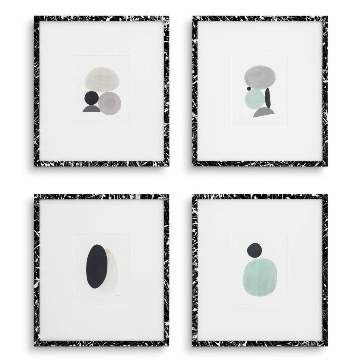 Eichholtz Prints Artworks by Valentina Ravagni set of 4