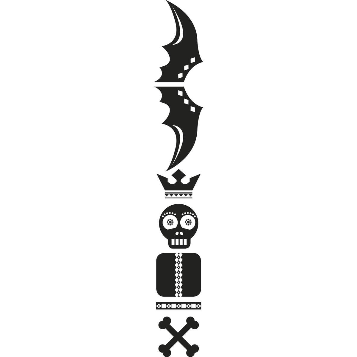 SLV — STICKER TOTEM SKULL