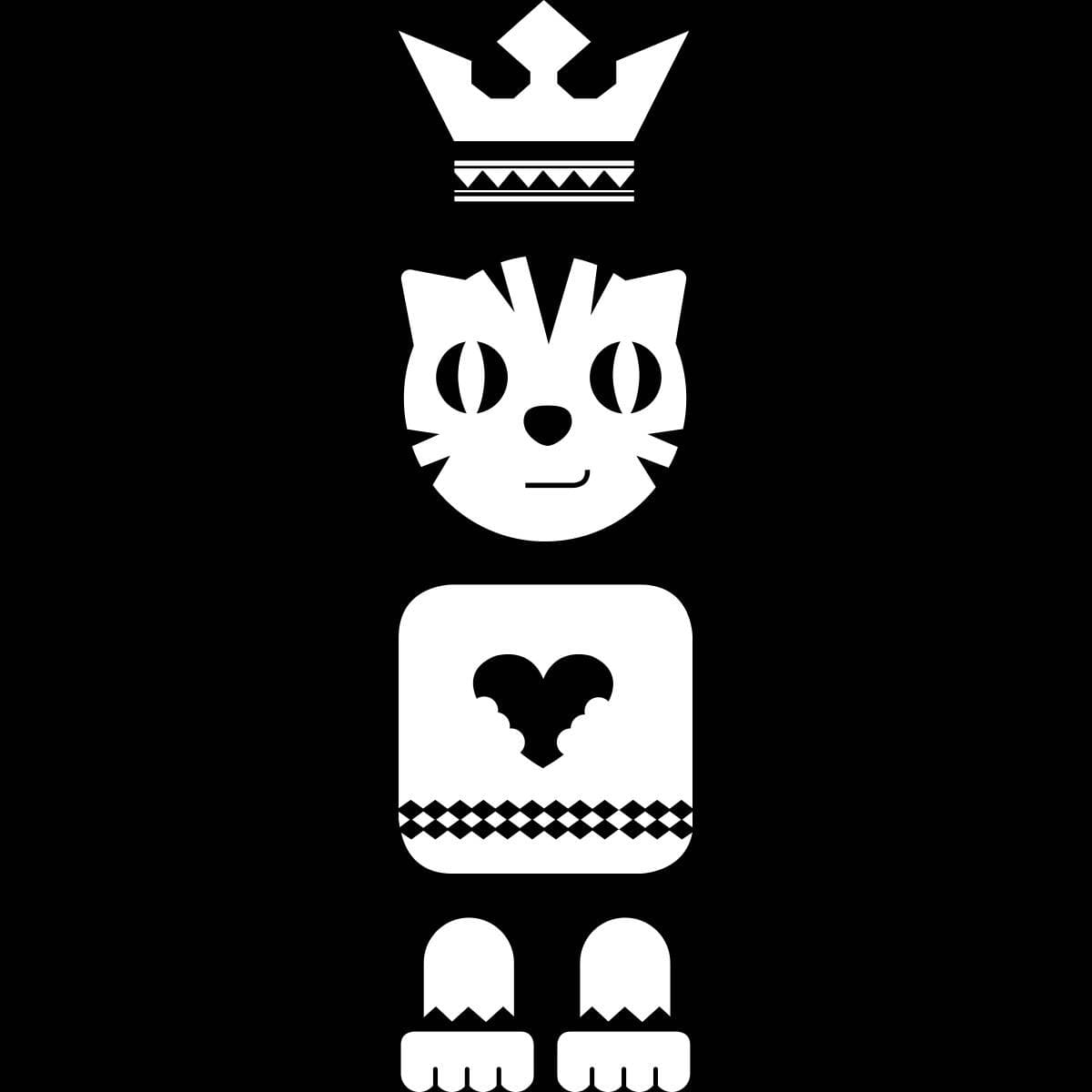 STICKER TOTEM CAT