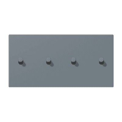 Накладка с 2 х 2 тумблерами, горизонт., Jung LC12-250R0251 JUNG