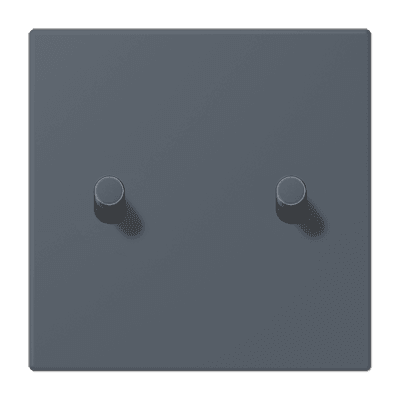 Накладка 2 тумблерами, Jung LC12-5R0262 JUNG