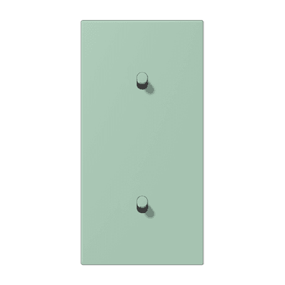 Накладка с 2 х 1 тумблерами, вертик., Jung LC12-20R0217 JUNG