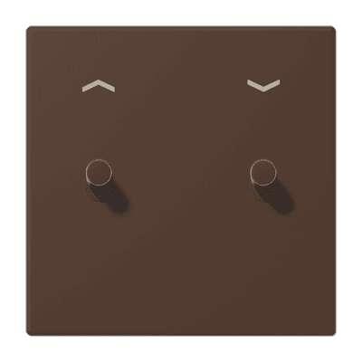 Накладка 2 тумблерами, с символами стрелок, Jung LC12-5PR0239 JUNG