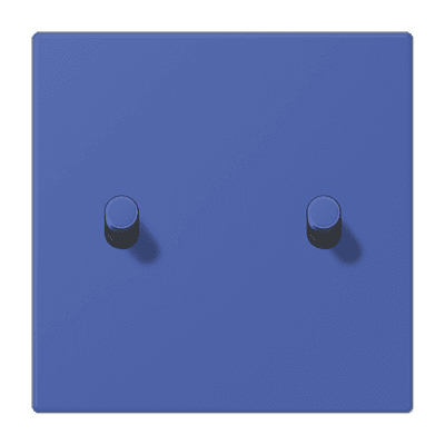 Накладка 2 тумблерами, Jung LC12-5R0206 JUNG