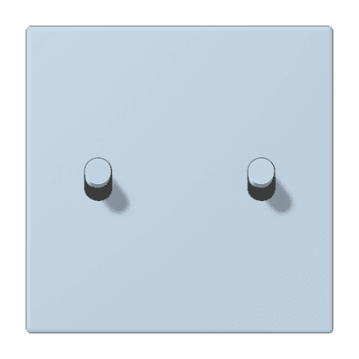 Накладка 2 тумблерами, Jung LC12-5R0208 JUNG