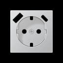 Jung Центральная накладка для SCHUKO USB CA, A1520-15CAPLAL A1520-15CAPLAL
