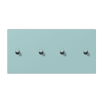 Накладка с 2 х 2 тумблерами, горизонт., Jung LC12-250R0214 JUNG