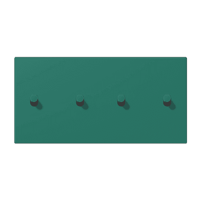 Накладка с 2 х 2 тумблерами, горизонт., Jung LC12-250R0216 JUNG