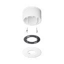 KNX датчик присутствия mini AP Set, Jung PMM-AP-SET-WWM
