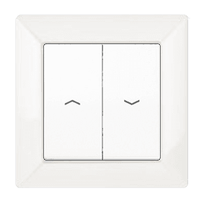 Jung Eco Profi выключатель жалюзи, цвет белый JUNG