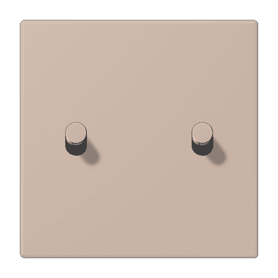 Накладка 2 тумблерами, Jung LC12-5R0240 JUNG