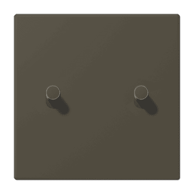 Накладка 2 тумблерами, Jung LC12-5R0241 JUNG