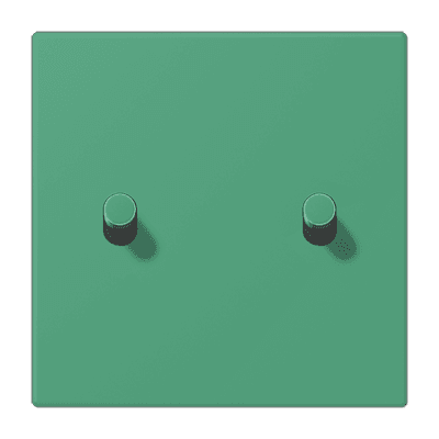 Накладка 2 тумблерами, Jung LC12-5R0250 JUNG