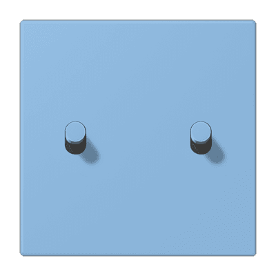 Накладка 2 тумблерами, Jung LC12-5R0256 JUNG