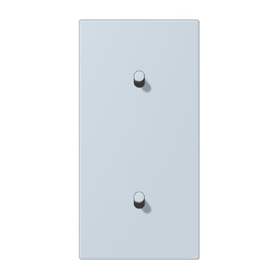 Накладка с 2 х 1 тумблерами, вертик., Jung LC12-20R0209 JUNG