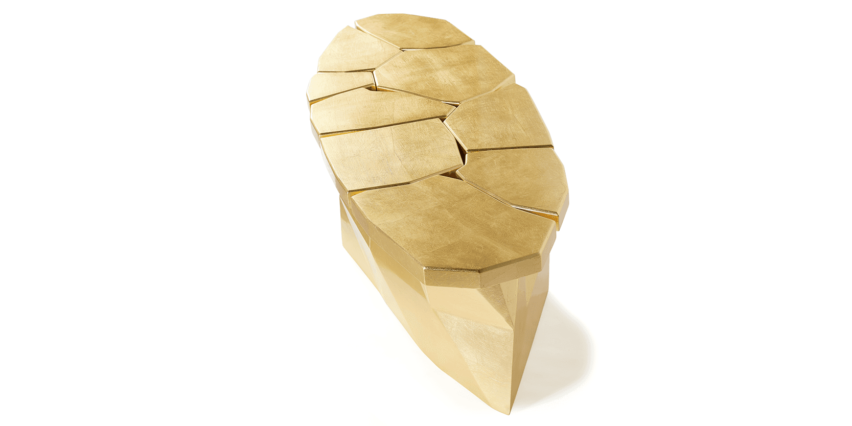 Журнальный столик Bat eye Stone center table