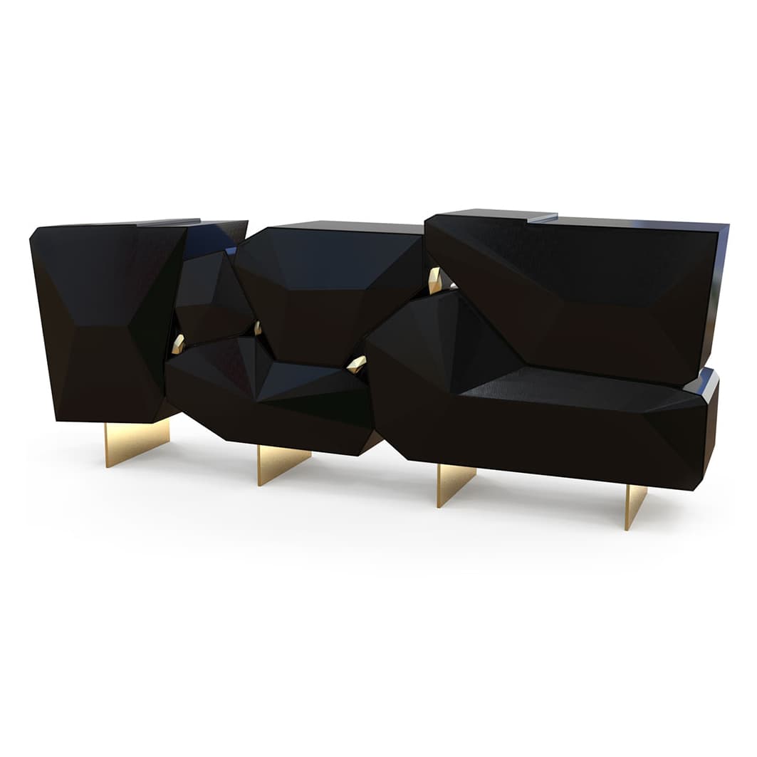 Тумба Bat eye Black Stone