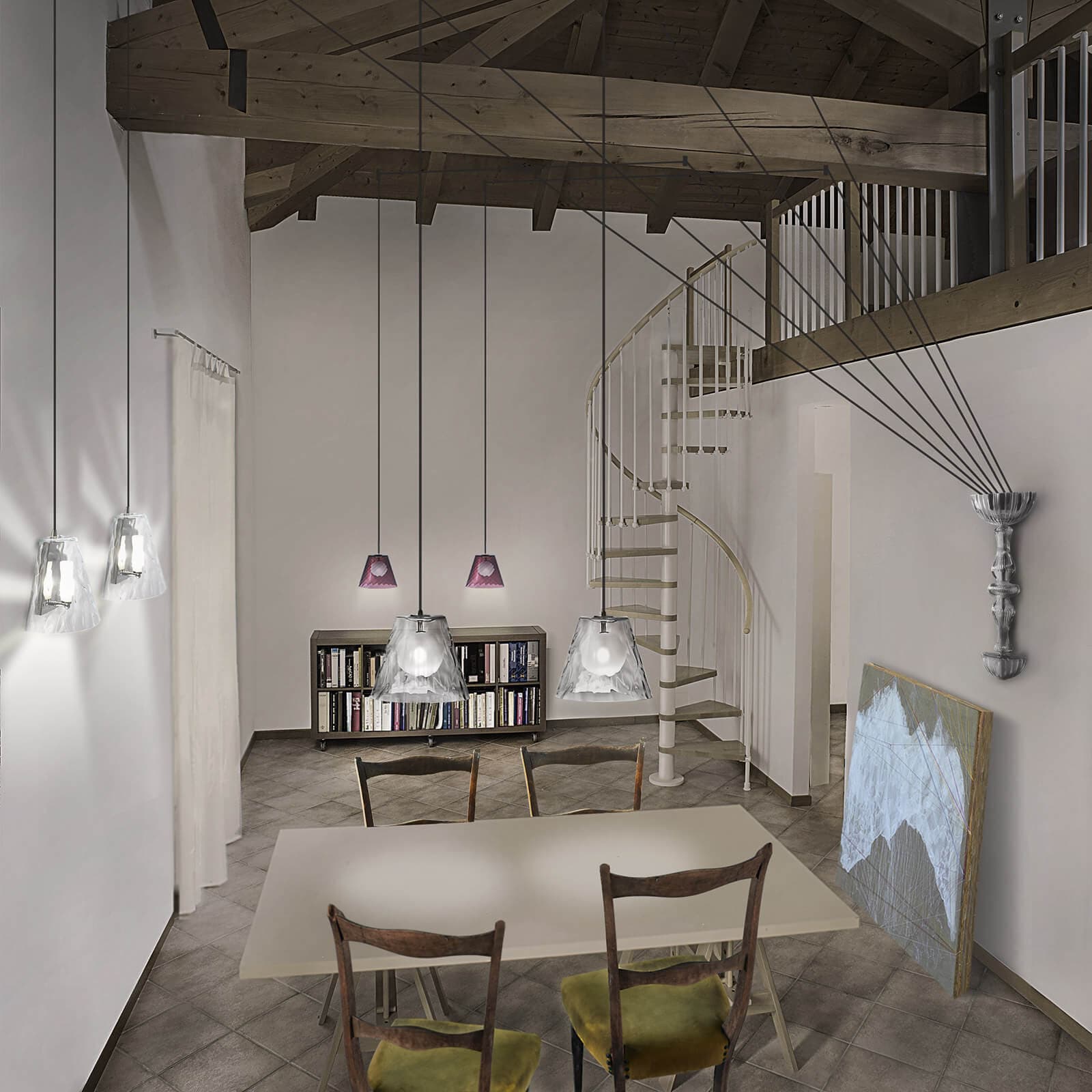 Подвесной светильник Italamp ADRIA SISTEMA Italamp