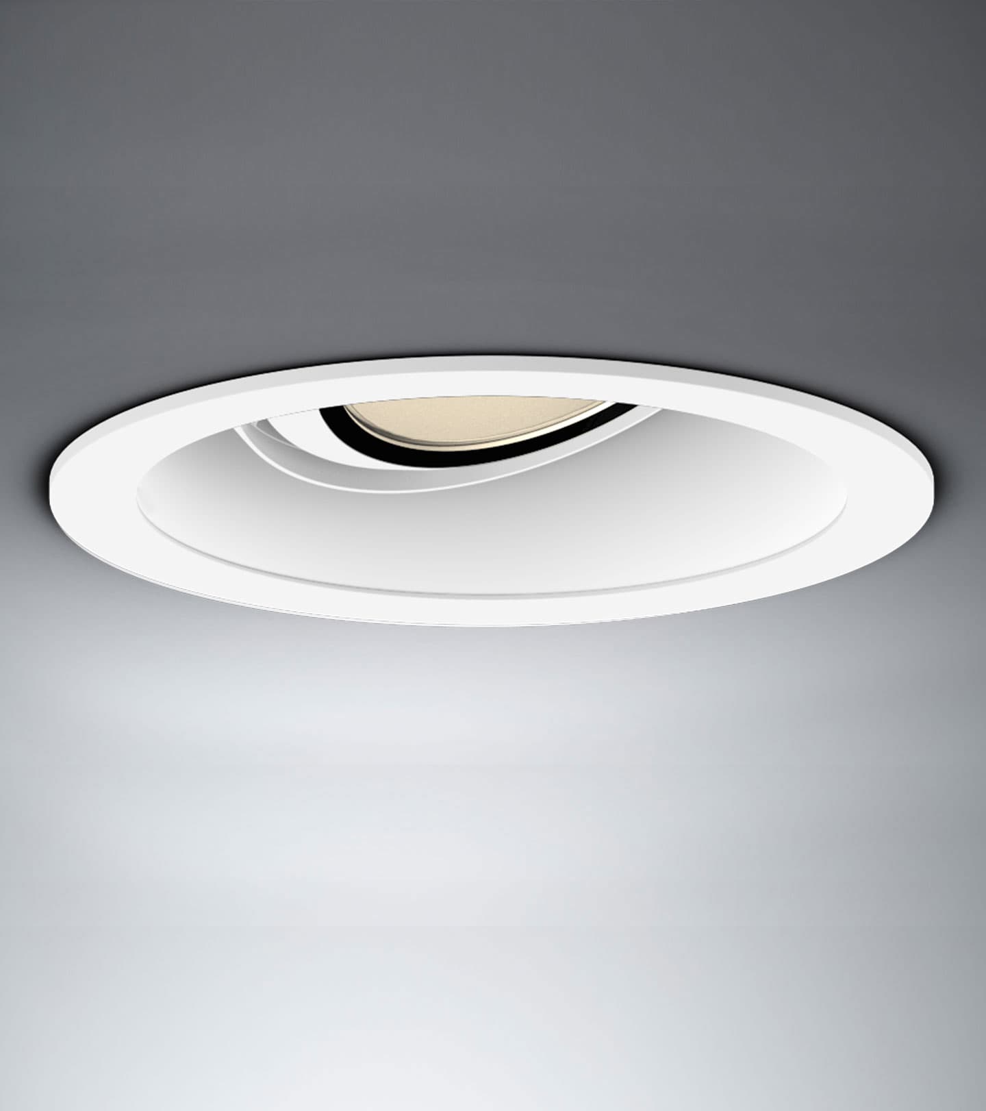 Встраиваемый светильник Occhio Più R piano in seamless Occhio