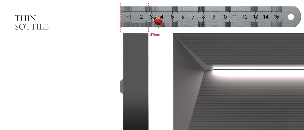 Встраиваемый светильник Castaldi Lighting USEPARTOUT SUPERFLAT Castaldi Lighting