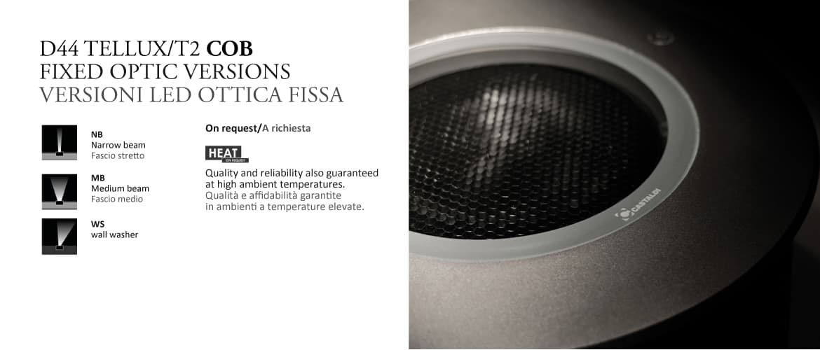 Встраиваемый светильник Castaldi Lighting D44 TELLUX/R1 Castaldi Lighting