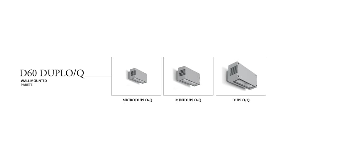 Настенный светильник Castaldi Lighting DUPLO/Q D60 Castaldi Lighting