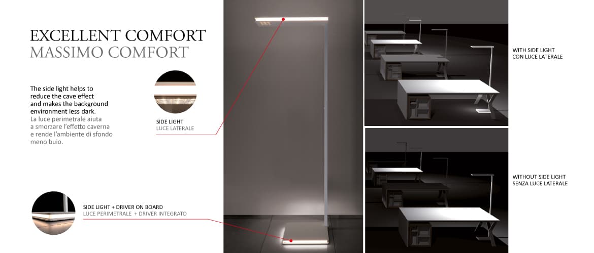 Напольный светильник Castaldi Lighting Monsieur Freestanding Single Castaldi Lighting