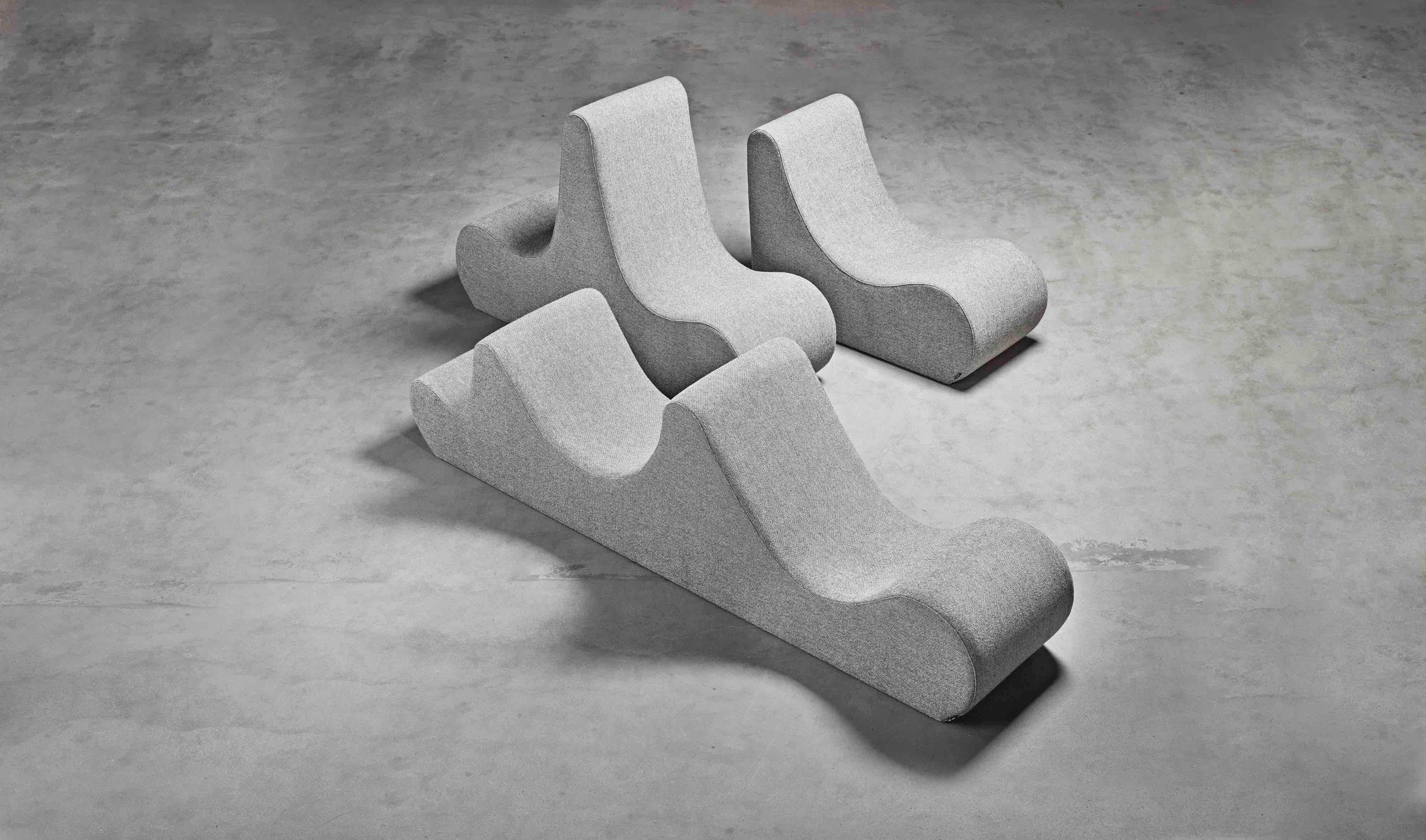 Кресло-шезлонг Verpan WELLE 4