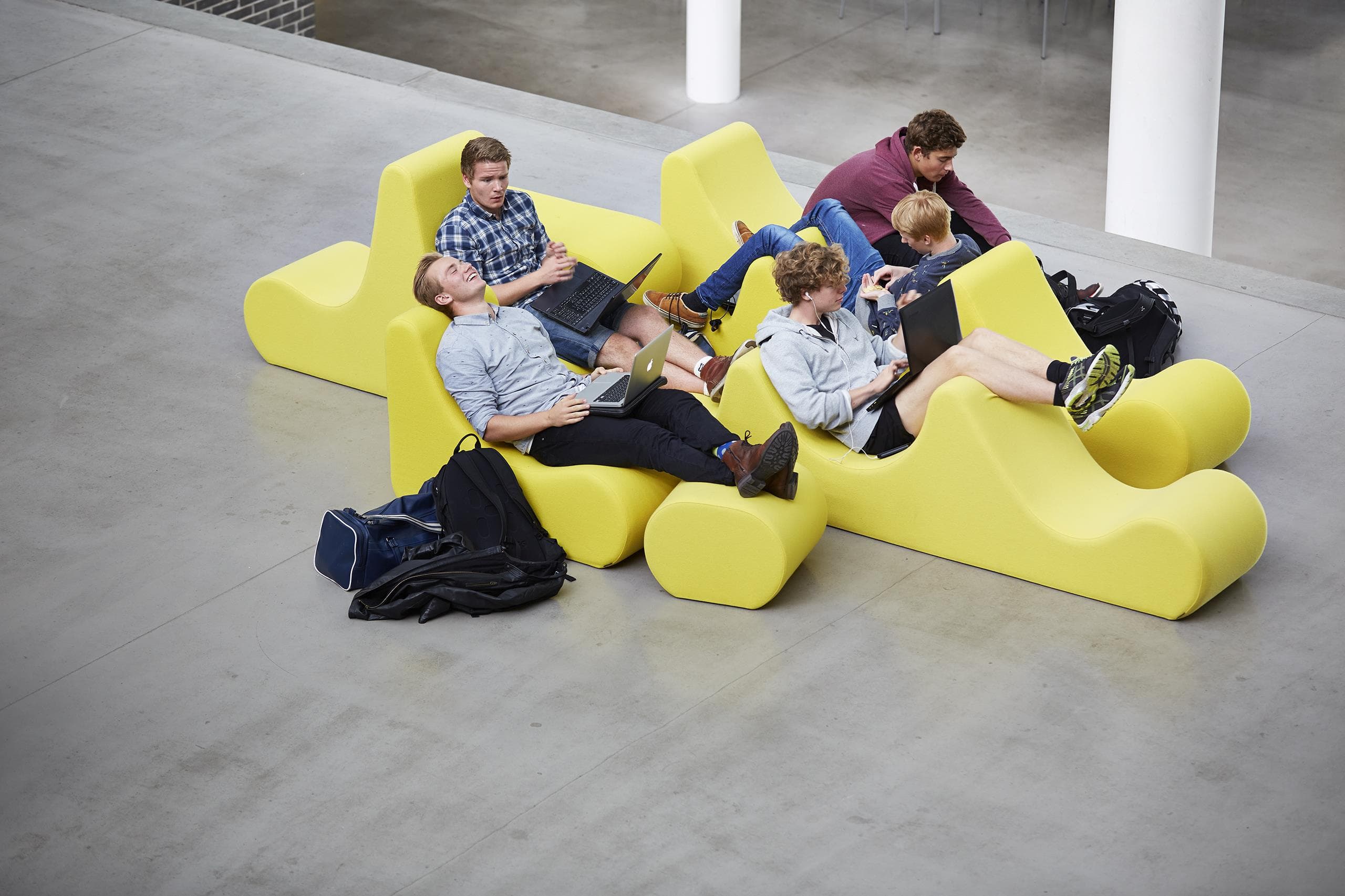 Пуф Verpan WELLE 5