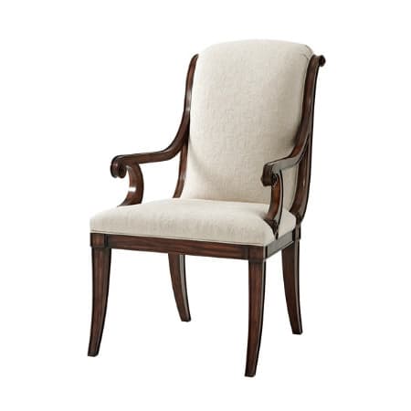 Стул Theodore Alexander Normand Dining Armchair