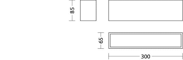 Настенный светильник Quattrobi WALL Quattrobi
