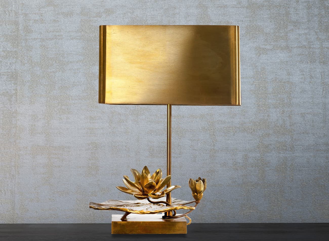 Настольная лампа Charles NENUPHAR DOUBLE ECRAN Charles