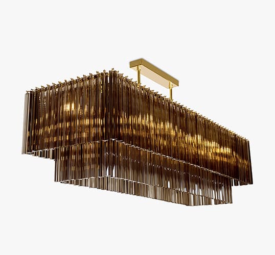 Люстра Bella Figura Large Two Tier Rectangular Chandelier CL452 Bella Figura