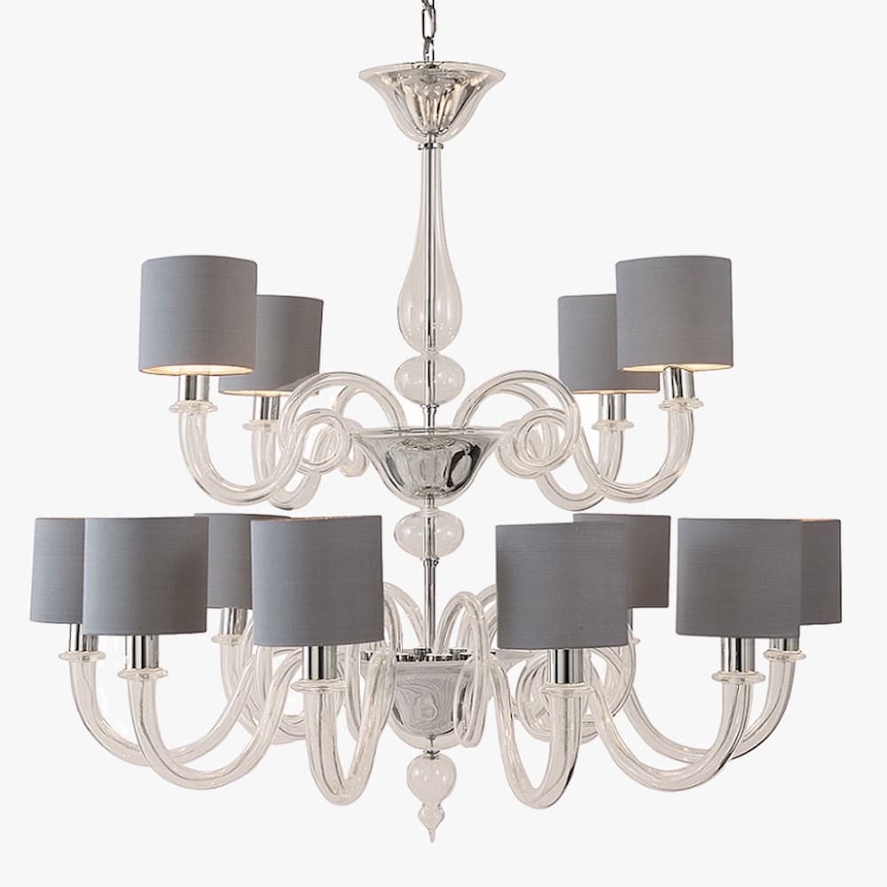 Люстра Bella Figura Michelangelo Chandelier With Drum Shades CL521 Bella Figura