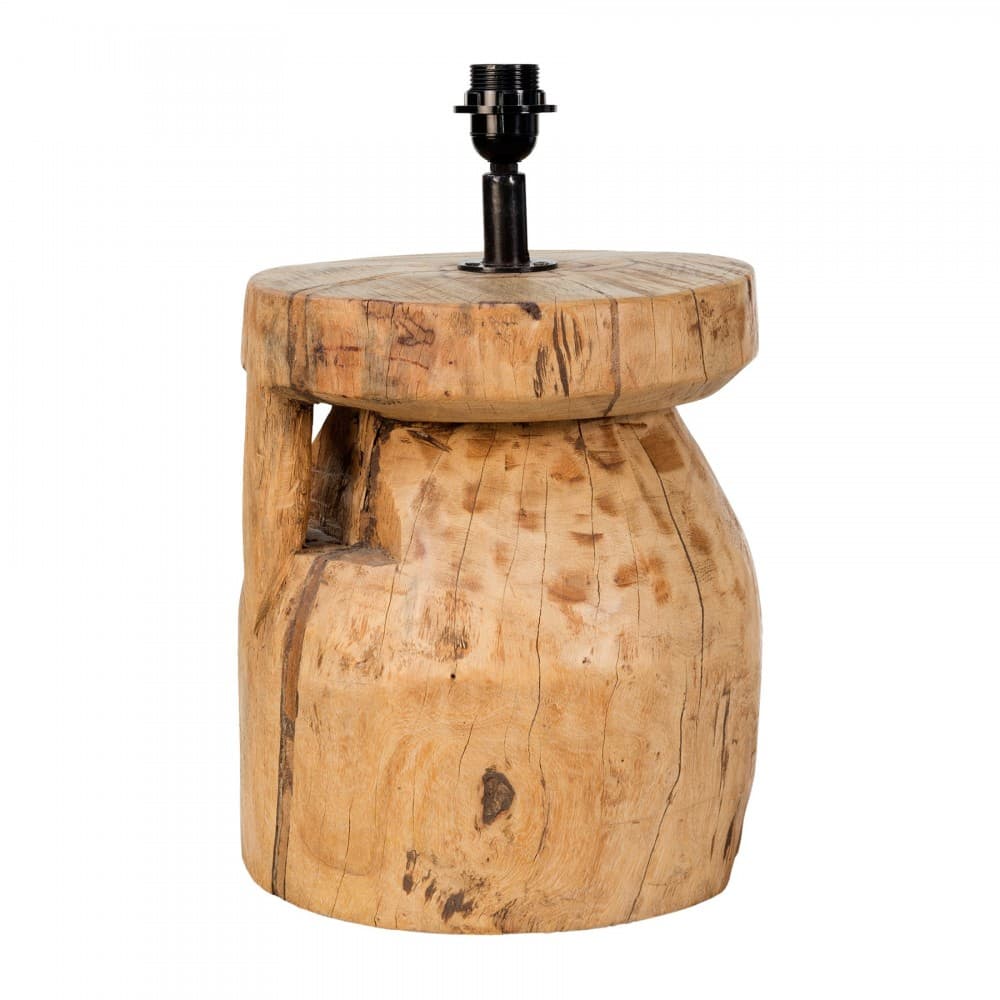 Настольная лампа Becara Natural wooden trunk table lamp Becara