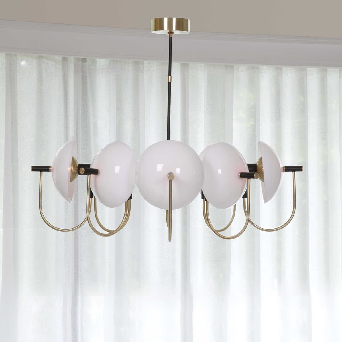 Люстра UTTERMOST Ear Muff, 8 Lt Chandelier UTTERMOST