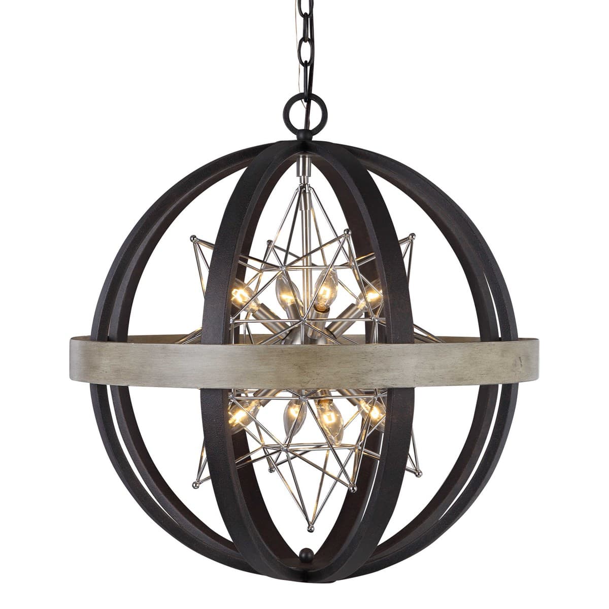 Люстра UTTERMOST Polaris, 8 Lt Pendant UTTERMOST