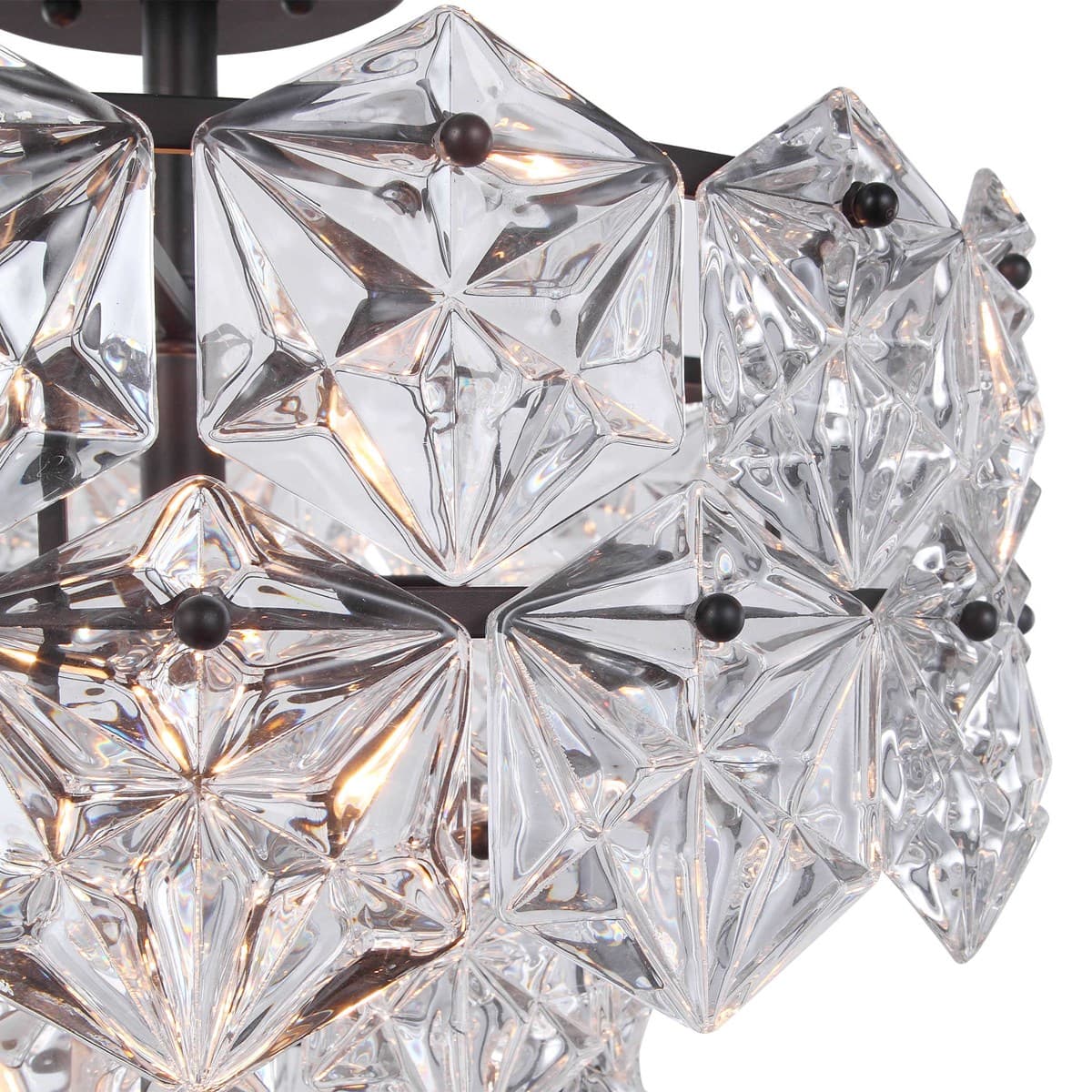 Люстра UTTERMOST Julius, 5 Lt Semi Flush UTTERMOST