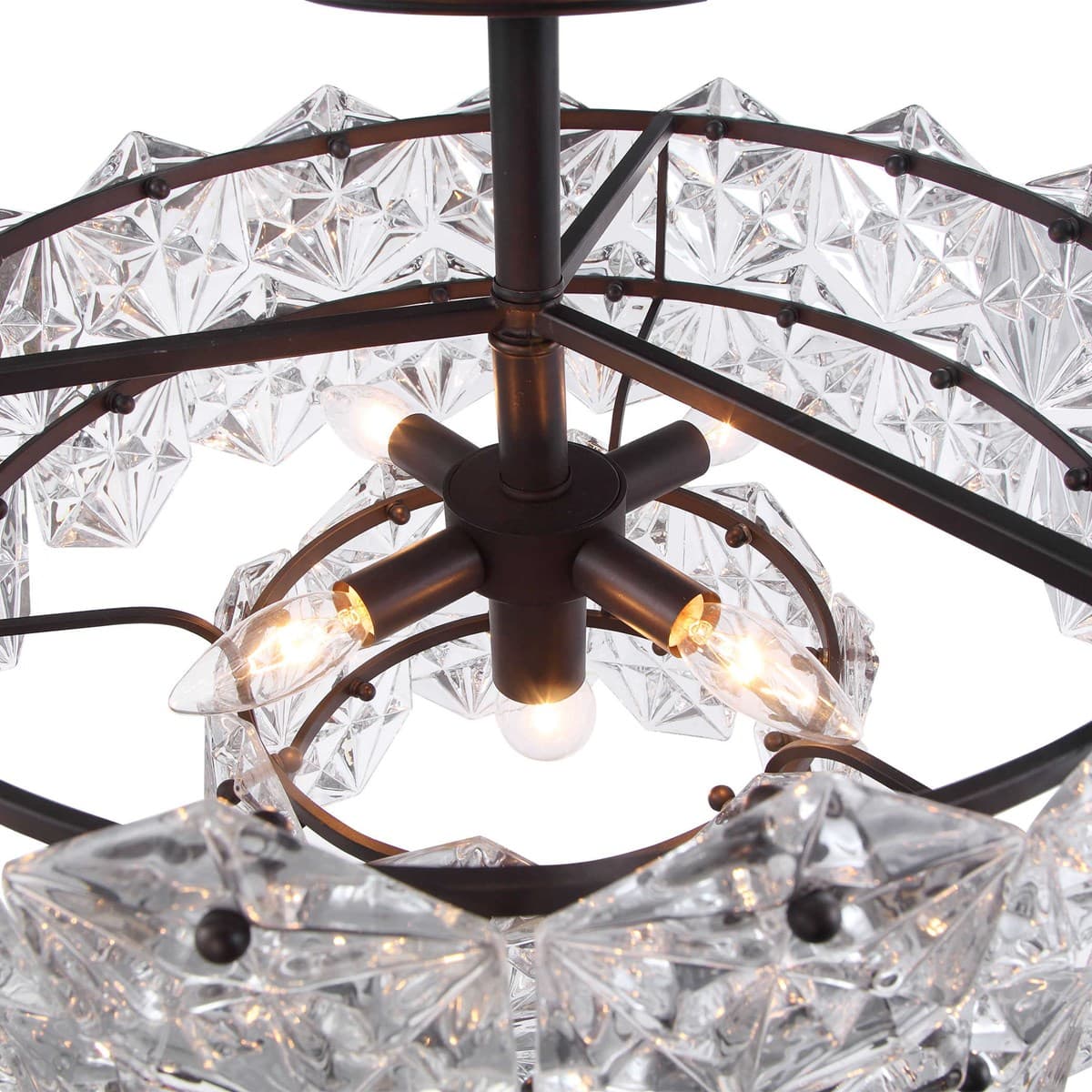 Люстра UTTERMOST Julius, 5 Lt Semi Flush UTTERMOST