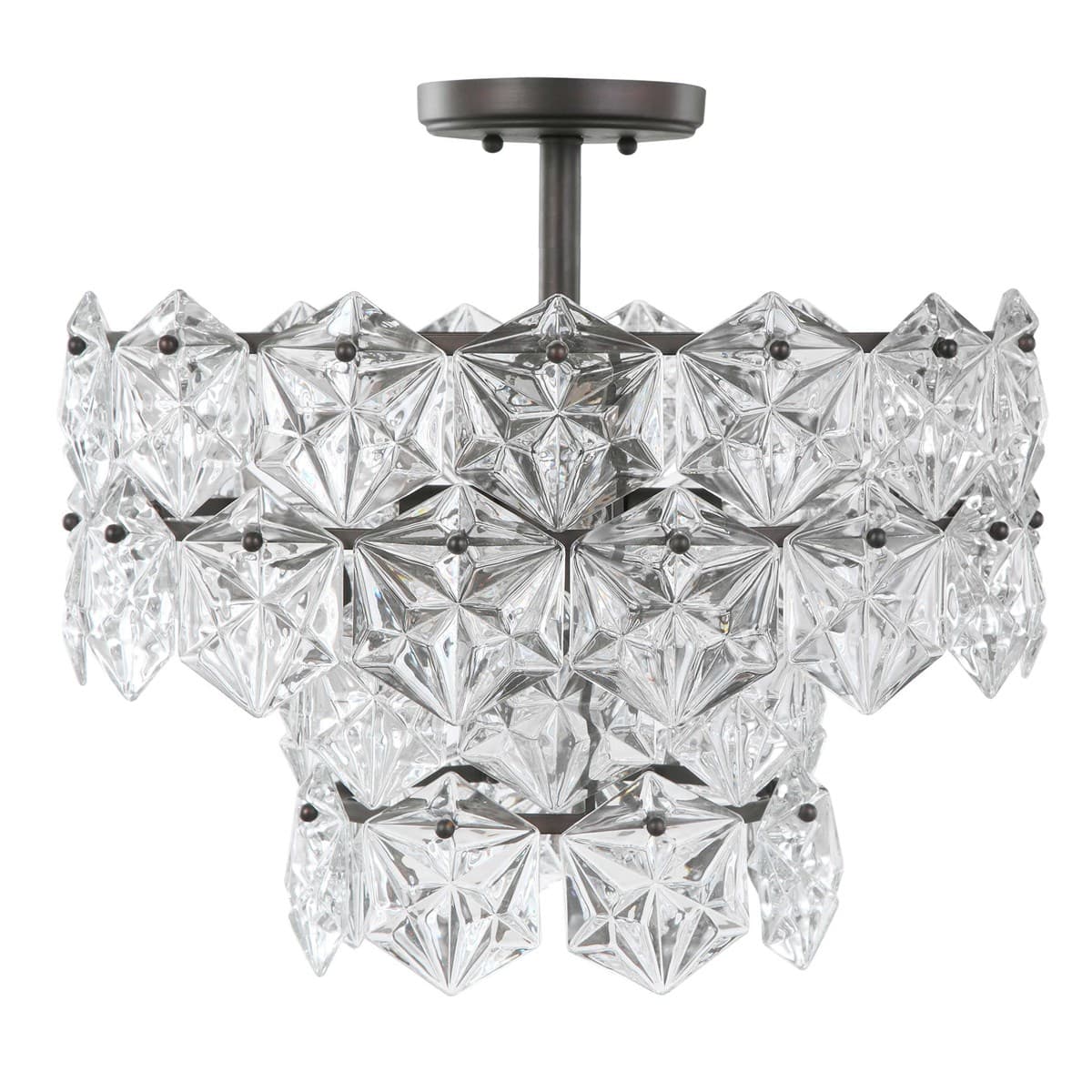 Люстра UTTERMOST Julius, 5 Lt Semi Flush UTTERMOST